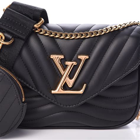 louis vuitton new wave multi-pochette black|multi colored louis vuitton purse.